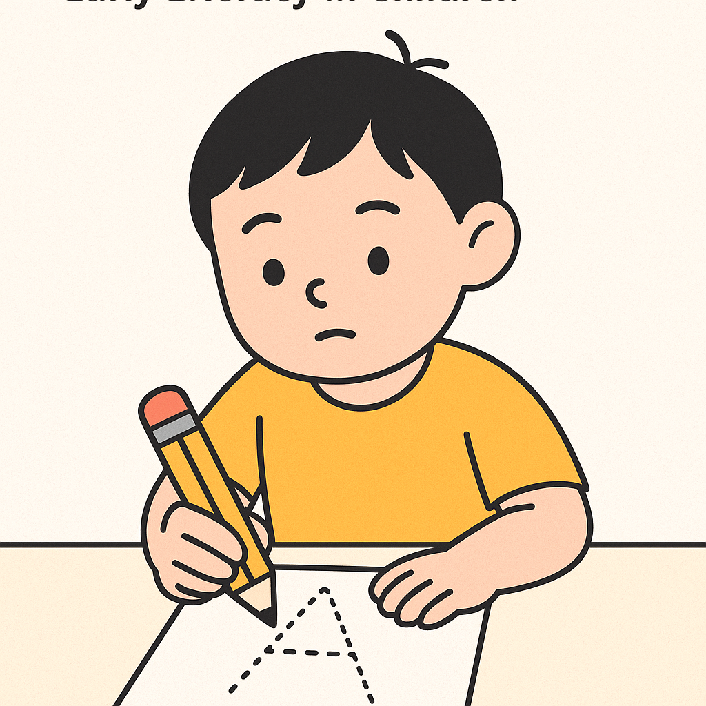 tracing letters children